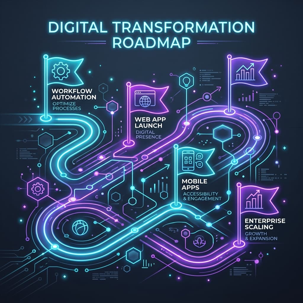 Digital Transformation Roadmap for Indian SMBs (Step-by-Step)