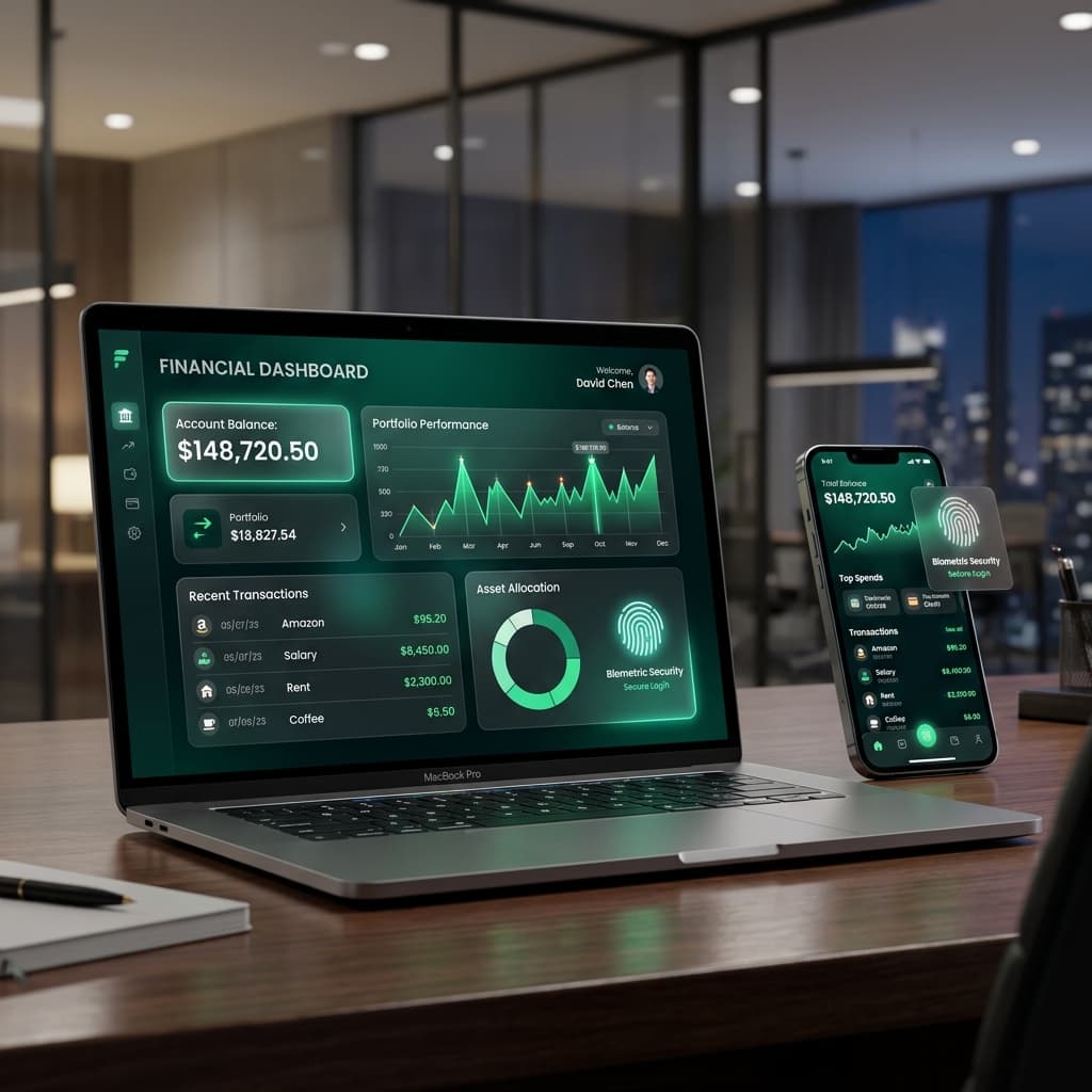Fintech Software Interface